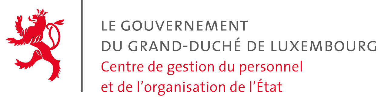 Le gouvernement du grand-duché de Luxembourg – Centre de gestion du personnel et de l’organisation de l’Etat - cgpo.lu - Neues Fenster